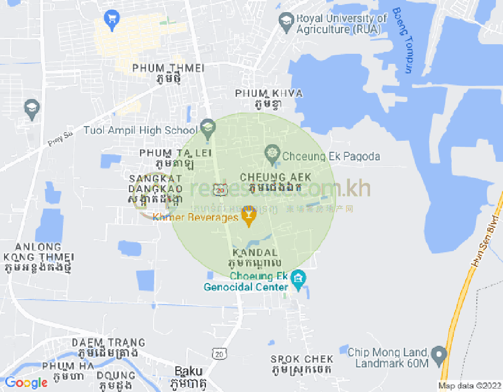 Mapa: Borey VIP