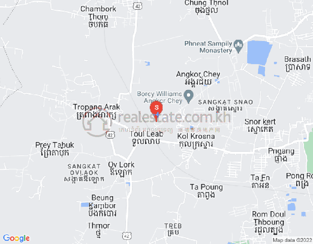 แผนที่ Borey Williams