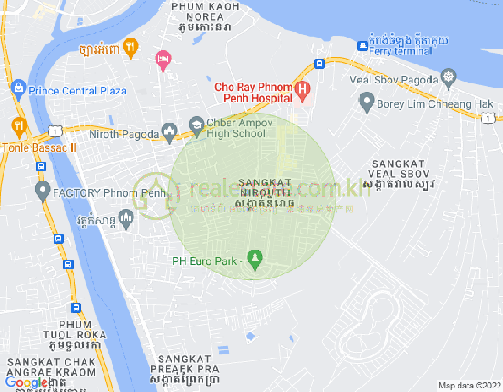 ផែនទី និរោធ, ច្បារអំពៅ, ភ្នំពេញ