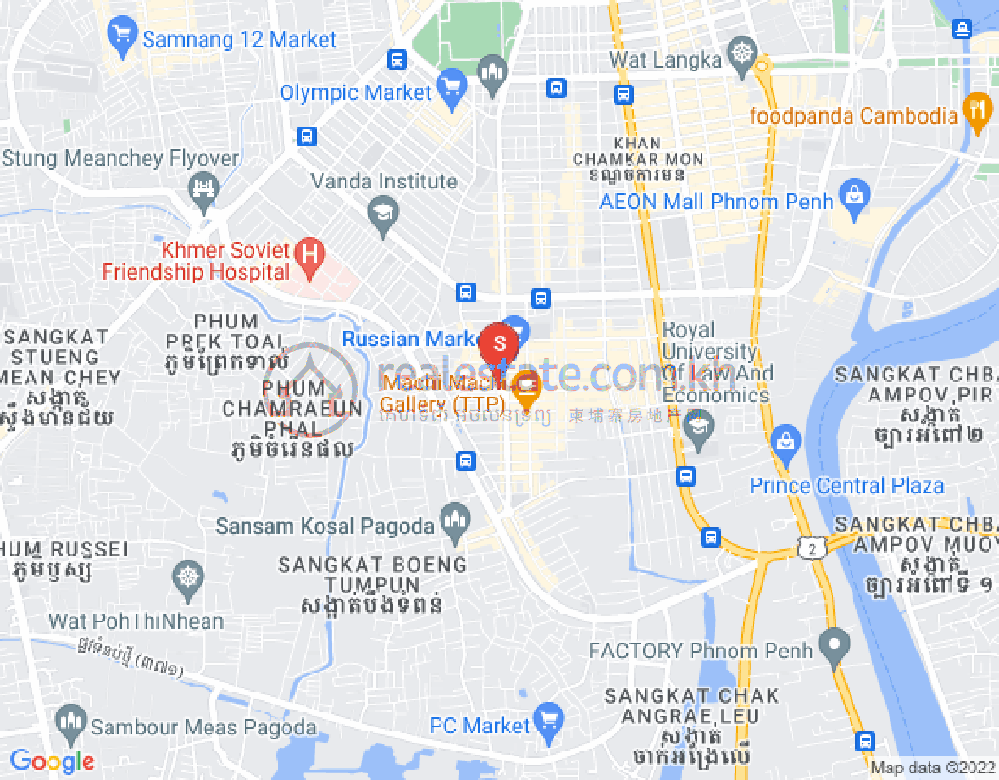 ផែនទី ទួលទំពូង១, ចំការមន, ភ្នំពេញ