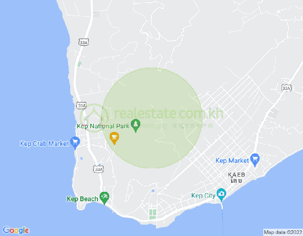 Carte de Prey Thum, Kep