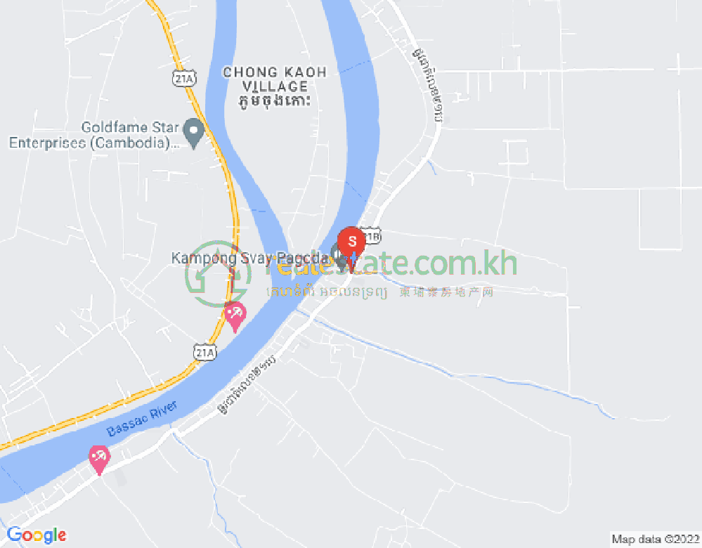 ផែនទី កំពង់ស្វាយ, គៀនស្វាយ, កណ្ដាល