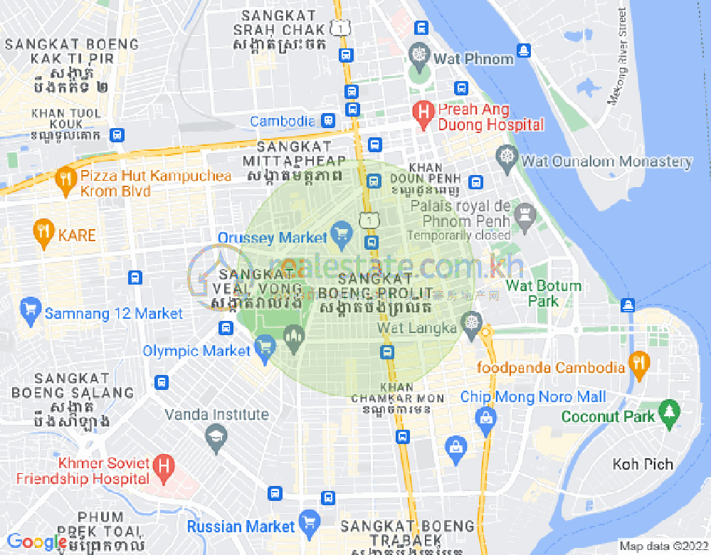 ផែនទី បឹងព្រលិត, ៧ មករា, ភ្នំពេញ