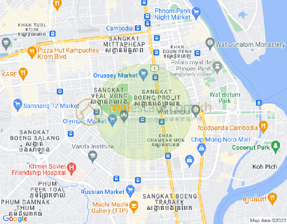 ផែនទី បឹងព្រលិត, ៧ មករា, ភ្នំពេញ