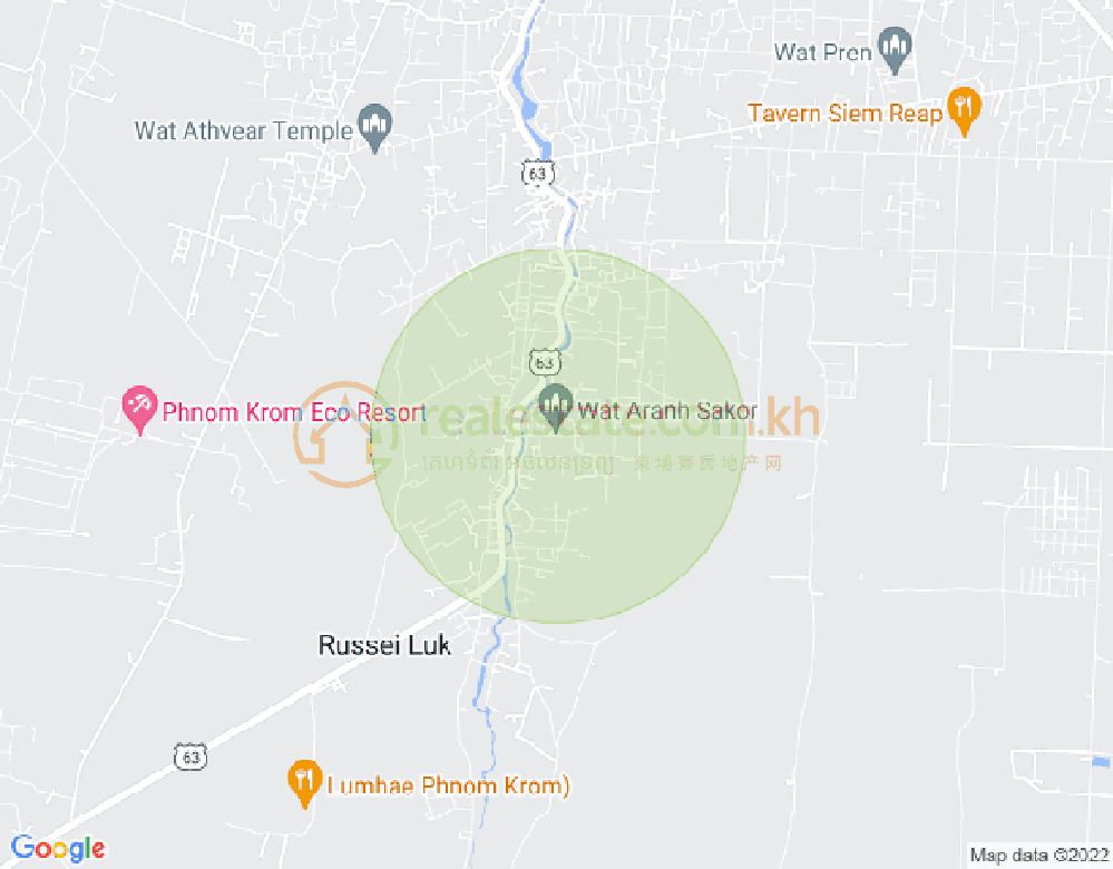 Mapa: Makara KW Siem Reap 7, Siem Reap