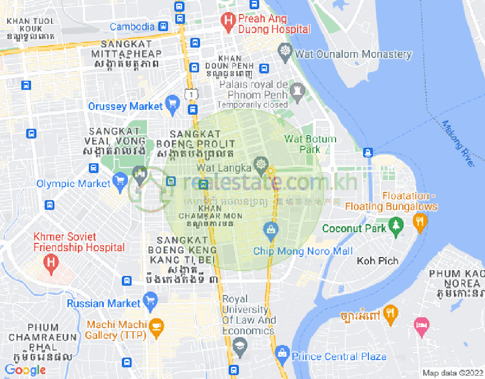 Карта БКК 1, Бынг Кенг Канг, Пномпень