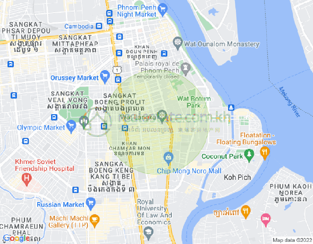 Карта БКК 1, Бынг Кенг Канг, Пномпень