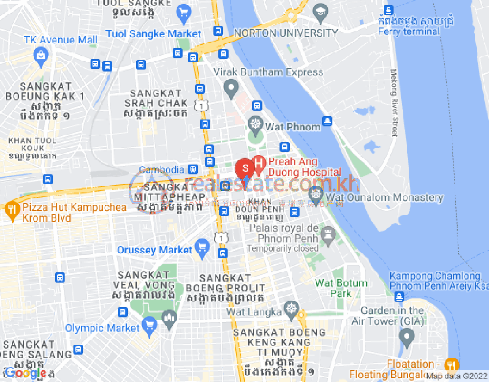 แผนที่ Phsar thmei I, ดวนป็ญ, พนมเปญ