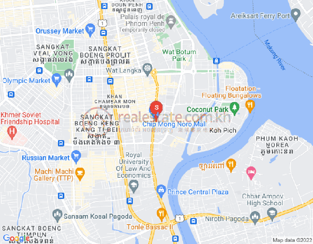 แผนที่ BKK 1, บึงเกงกอง, พนมเปญ