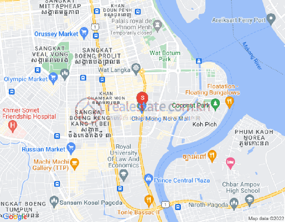 แผนที่ BKK 1, บึงเกงกอง, พนมเปญ