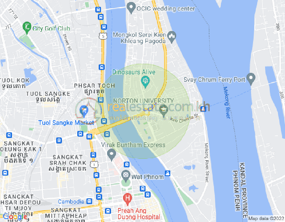 แผนที่ จเรยจังวา, พนมเปญ