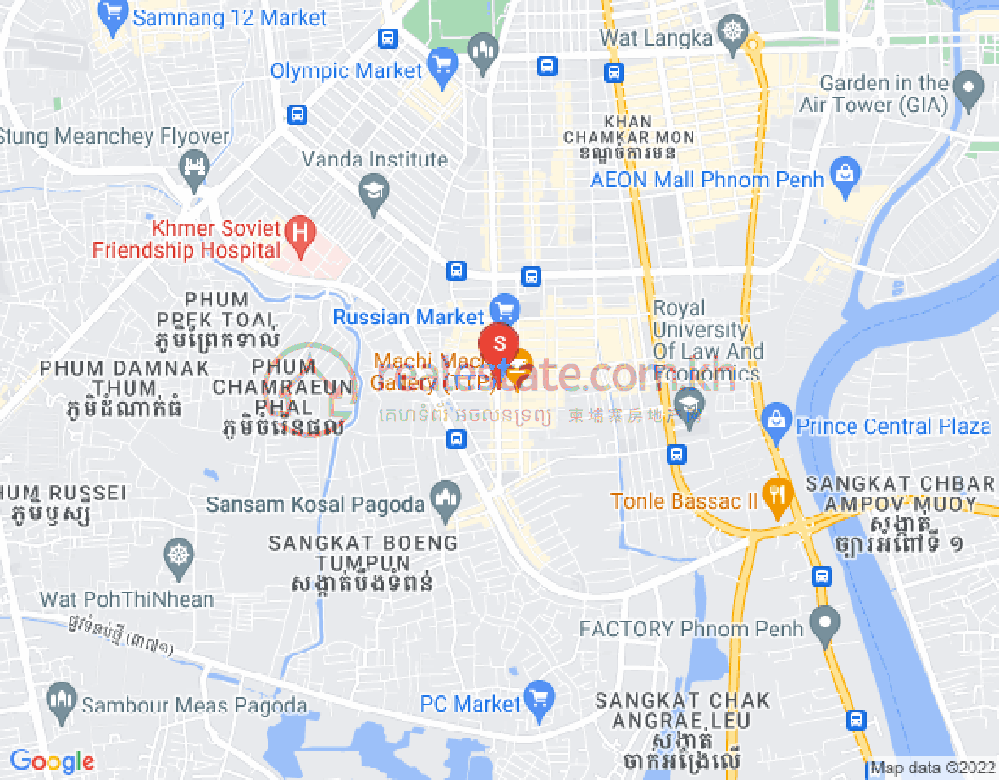 ផែនទី ទួលទំពូង១, ចំការមន, ភ្នំពេញ