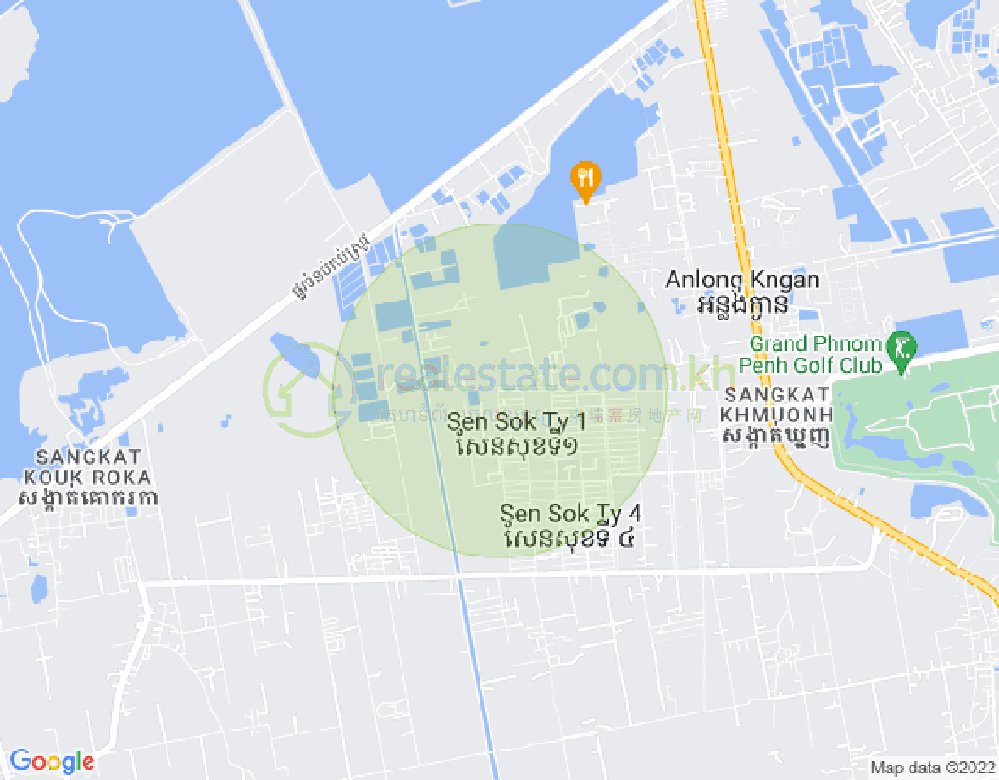 Map of 230 Lum, Khmuonh, Sen Sok, Phnom Penh