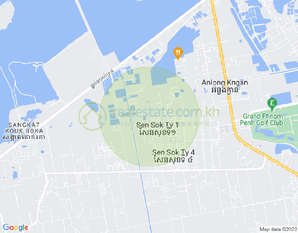 230 230, クムオン, センソック, プノンペンの地図