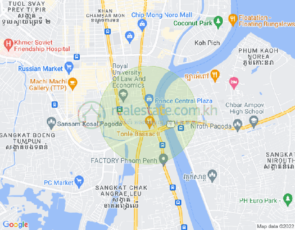 Prince Modern Plazaの地図