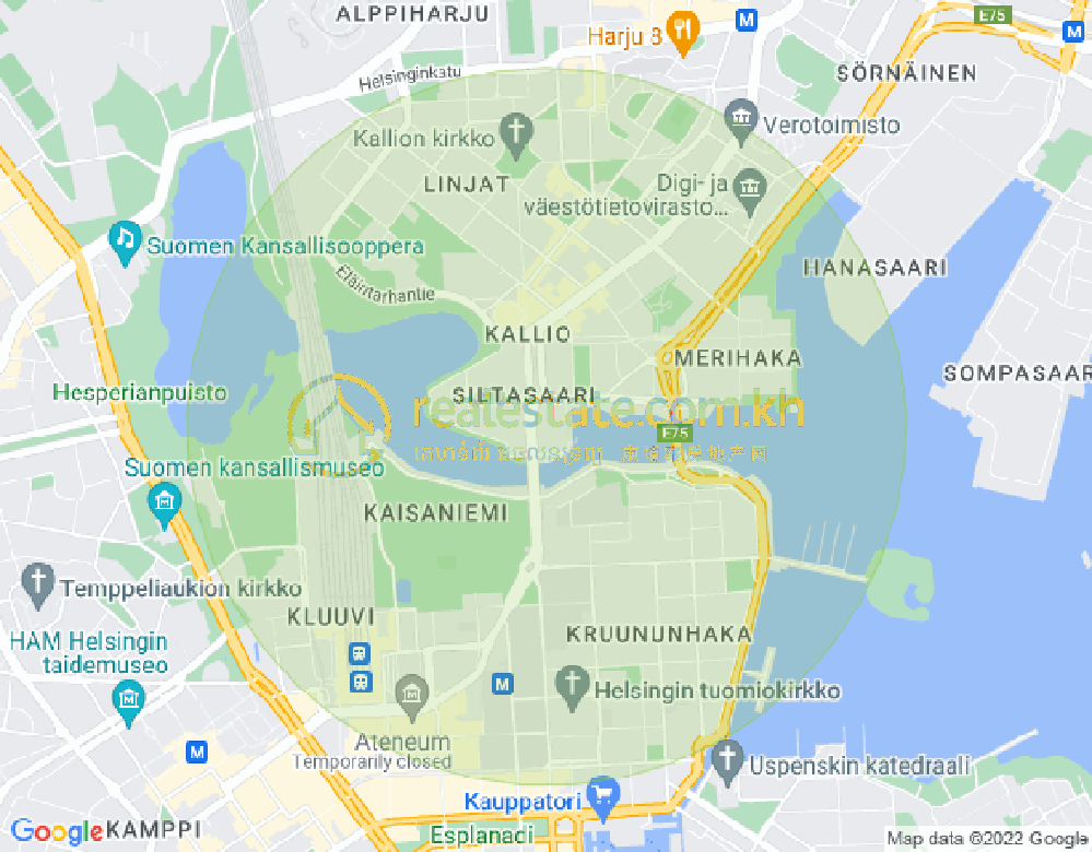 Mapa: Chaom Chau 1, Por Sen Chey, Phnom Penh