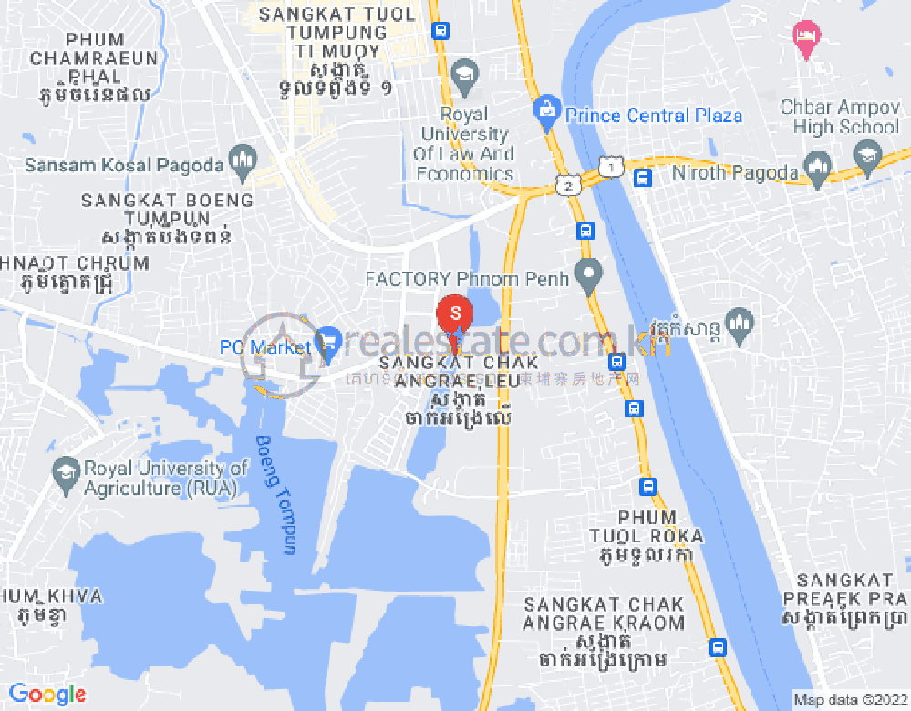 ផែនទី ចាក់អង្រែលើ, មានជ័យ, ភ្នំពេញ