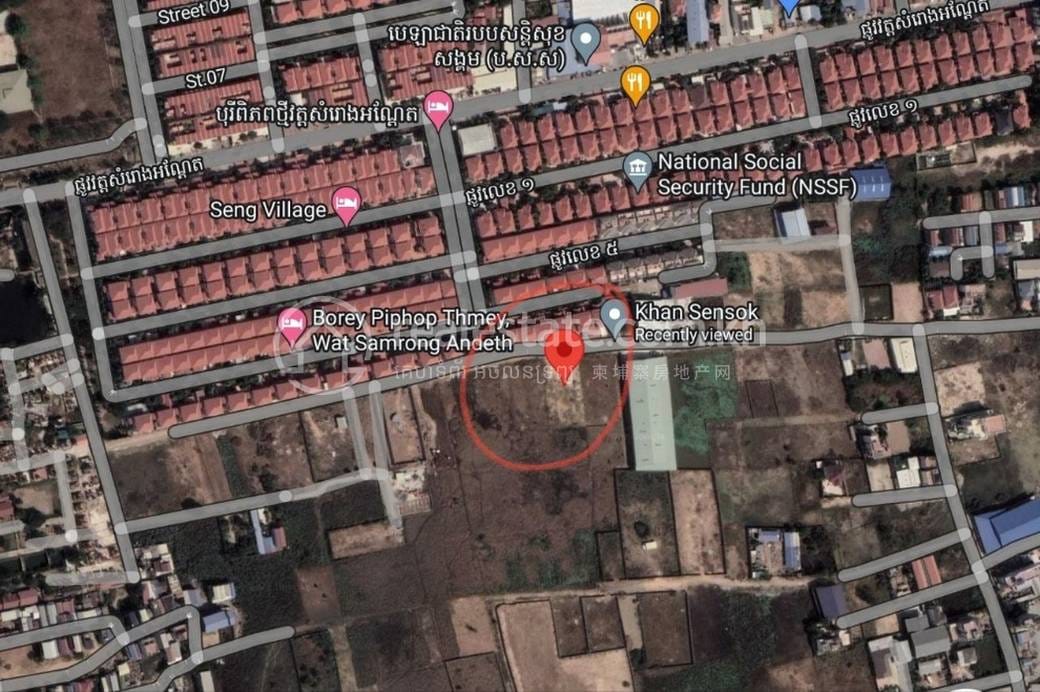 Toul Kork Lot สำหรับขาย ใน Boeung Kak 1 Toul Kork $630
