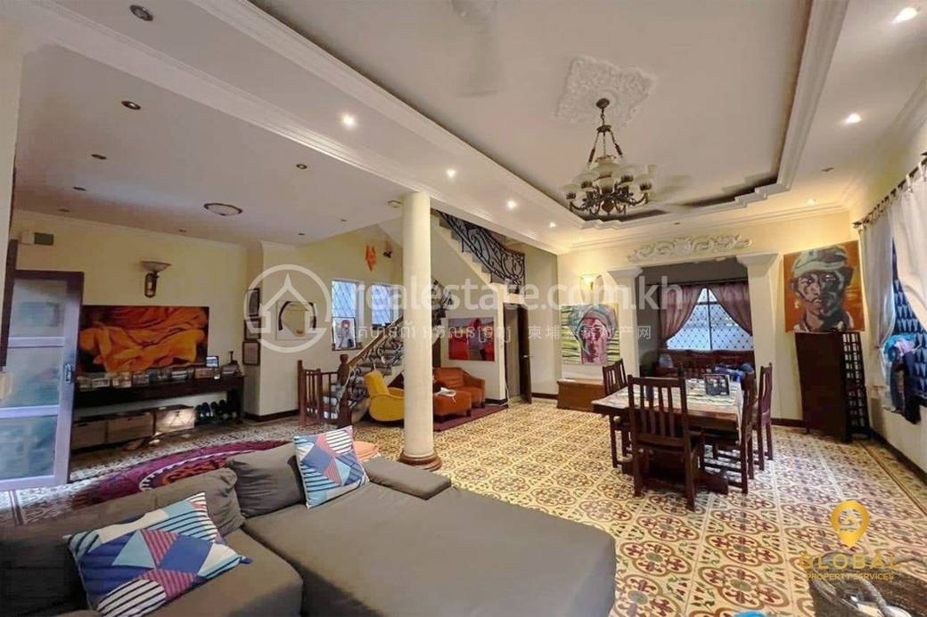 ChamkarmonHouse and lot出租，价格$2,000