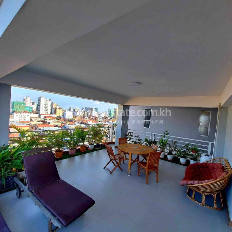 Toul Tum Poung 1 Appartement avec services À louer à Toul Tum Poung 1