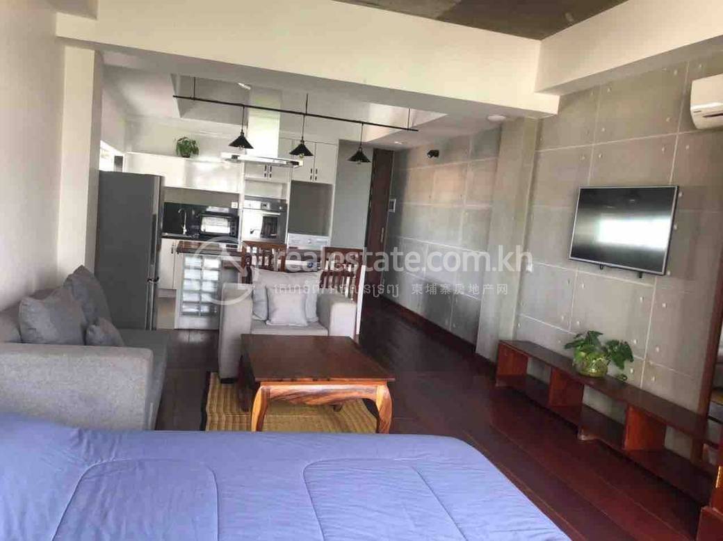 53 sqm Living Size Studio K pronájmu in Boeng Keng Kang