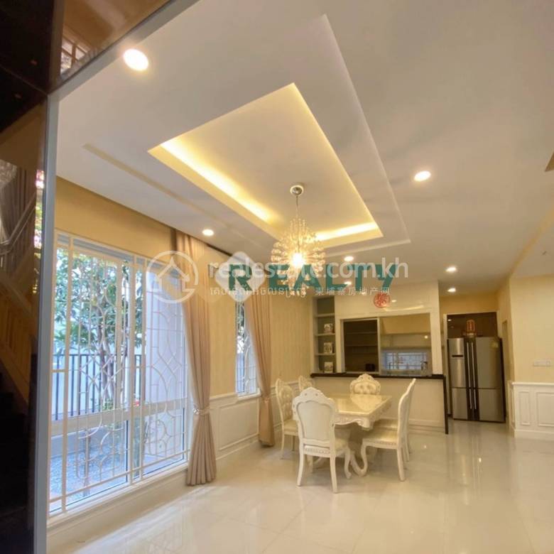 Villa For Rent in Nirouth, Chbar Ampov, Phnom Penh