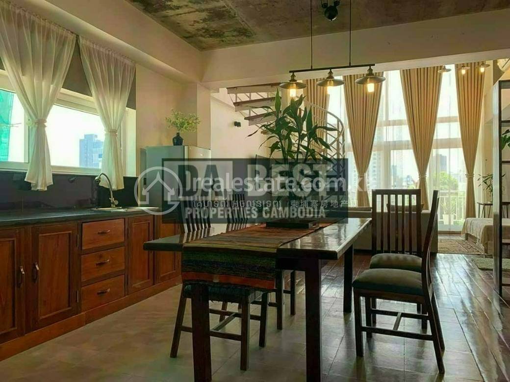 Appartement À louer à Boeng Keng Kang $1,000