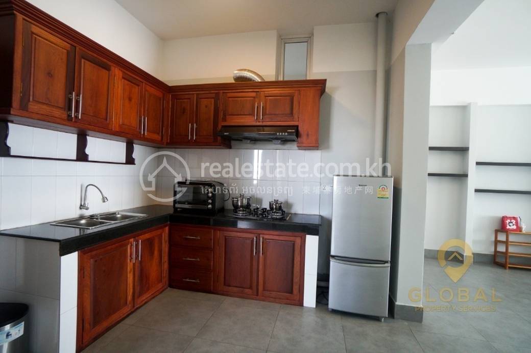 Chamkarmon Appartement avec services À louer à Toul Tum Poung 2 Chamkarmon $1,200
