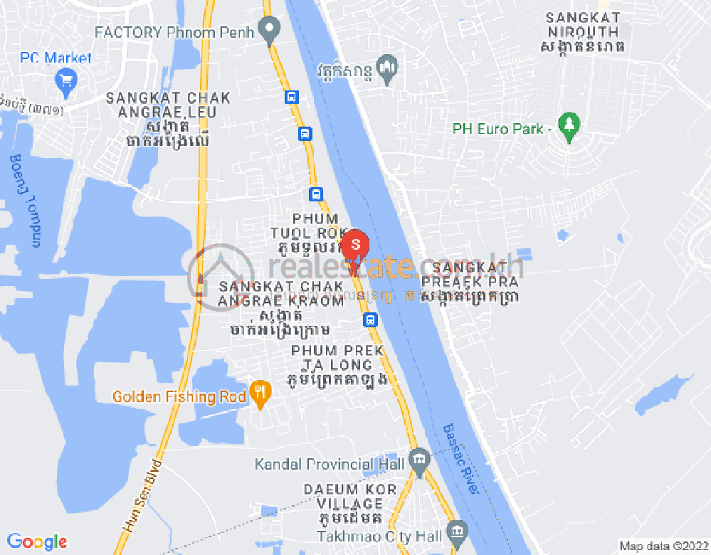 Map of Chak Angrae Kraom, Meanchey, Phnom Penh
