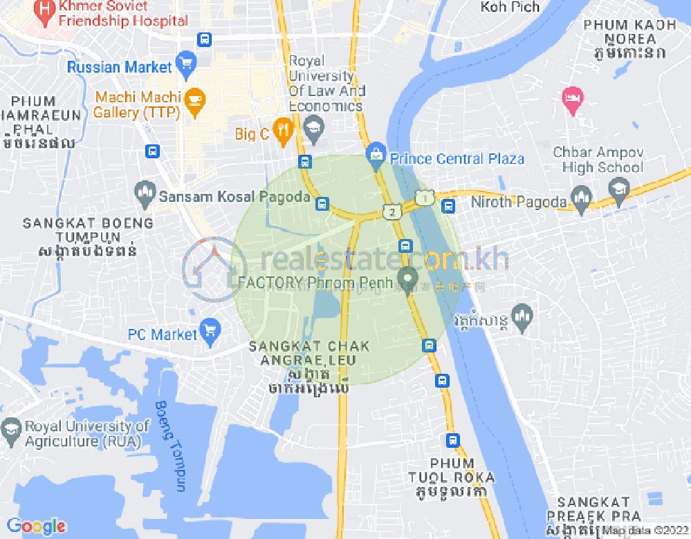 Mapa: R&F CITY