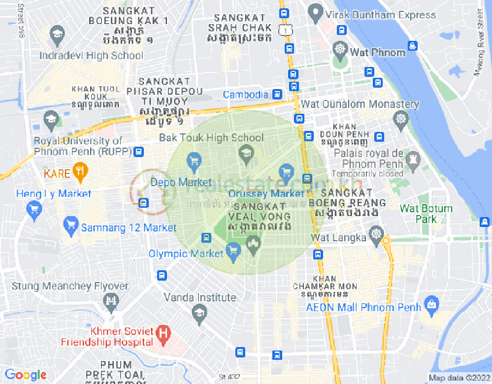 แผนที่ เวียลวง, เจ็ดมกรา, พนมเปญ
