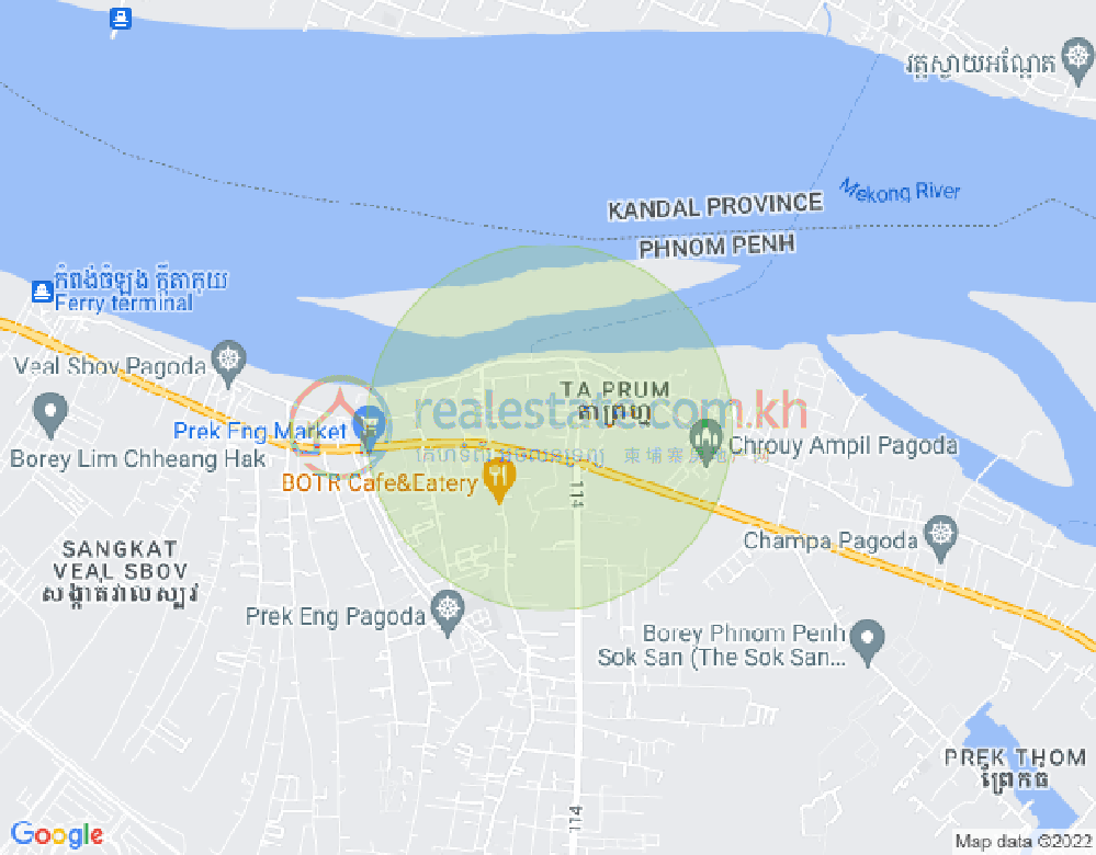 Borey Mongkul Phnom Penh地图