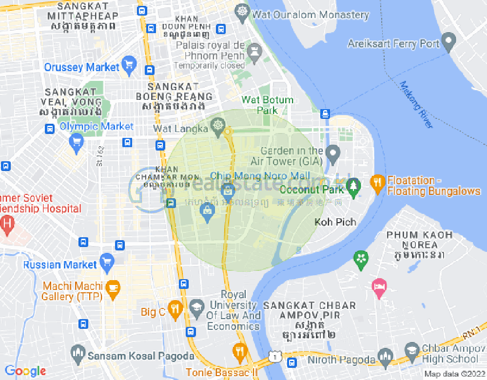 Mapa: ST. 45BT #4C, Boeung Tumpun, Meanchey, Phnom Penh