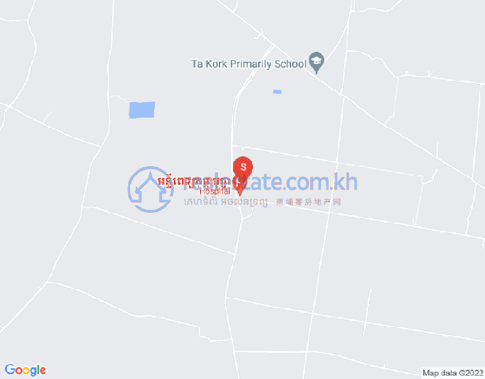 Sla Kram 分区, 暹粒地图