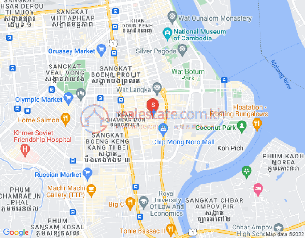 แผนที่ BKK 1, บึงเกงกอง, พนมเปญ