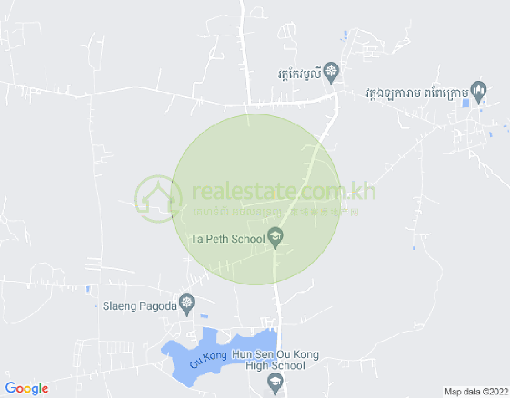Carte de 1 1, Chrey Loas, Ponhea Lueu, Kandal