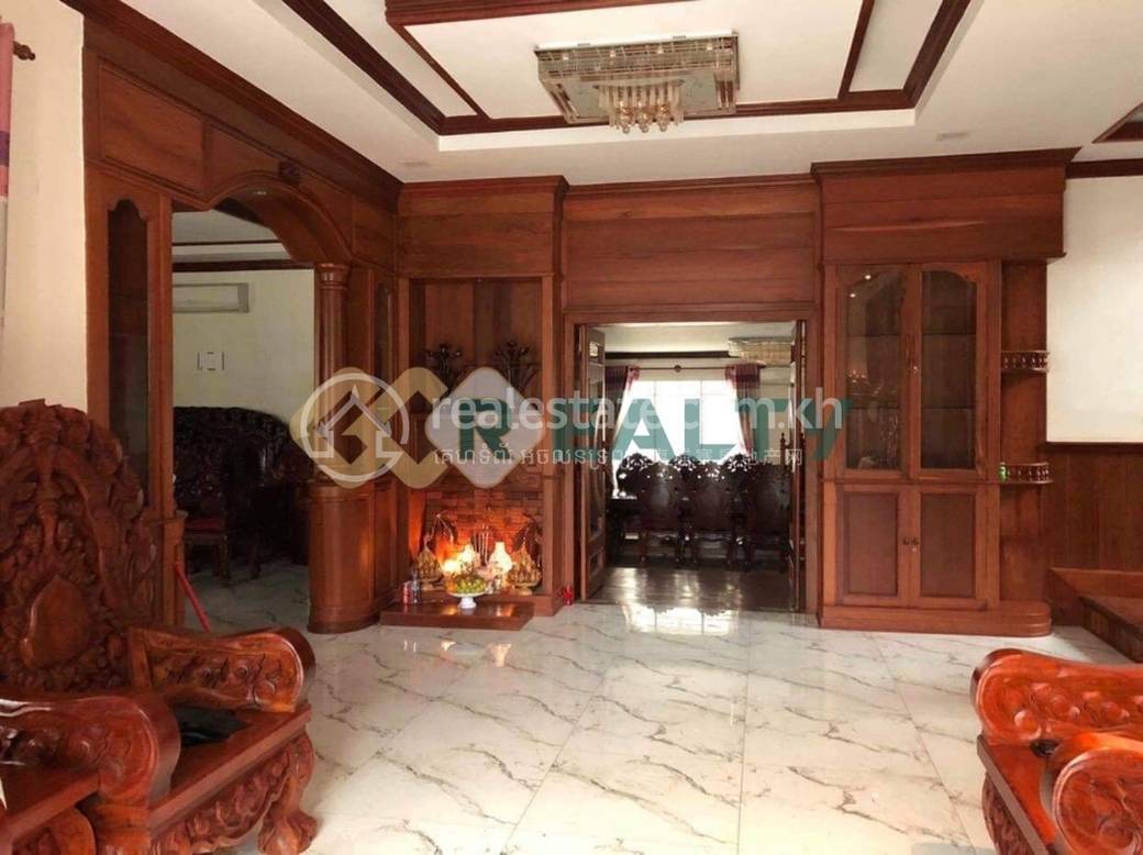 Villa For Rent in Boeung Kak 1, Toul Kork, Phnom Penh
