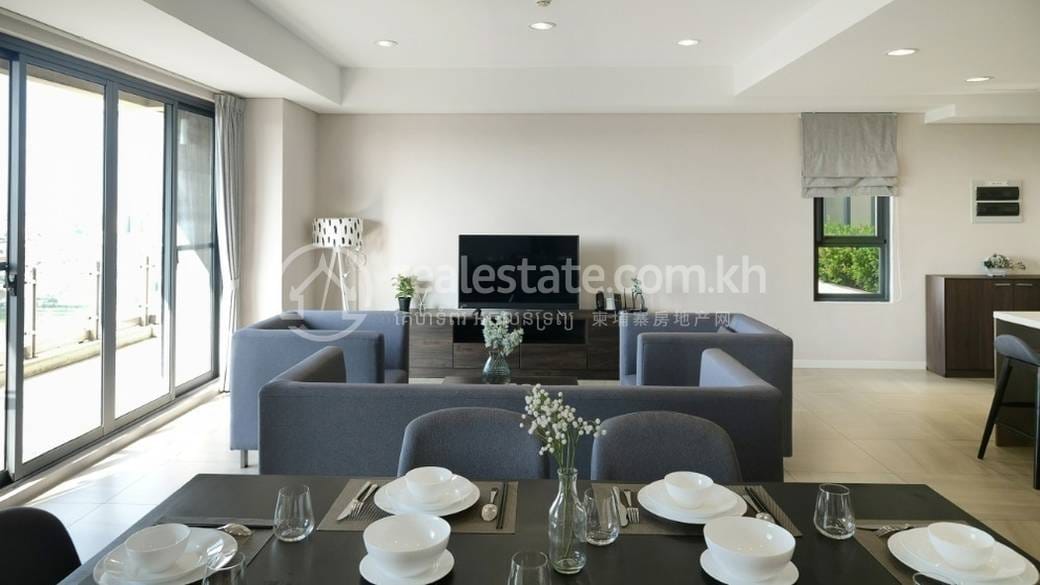 TK Royal One Service Condominium | Condo For Rent in Toul Kork $750