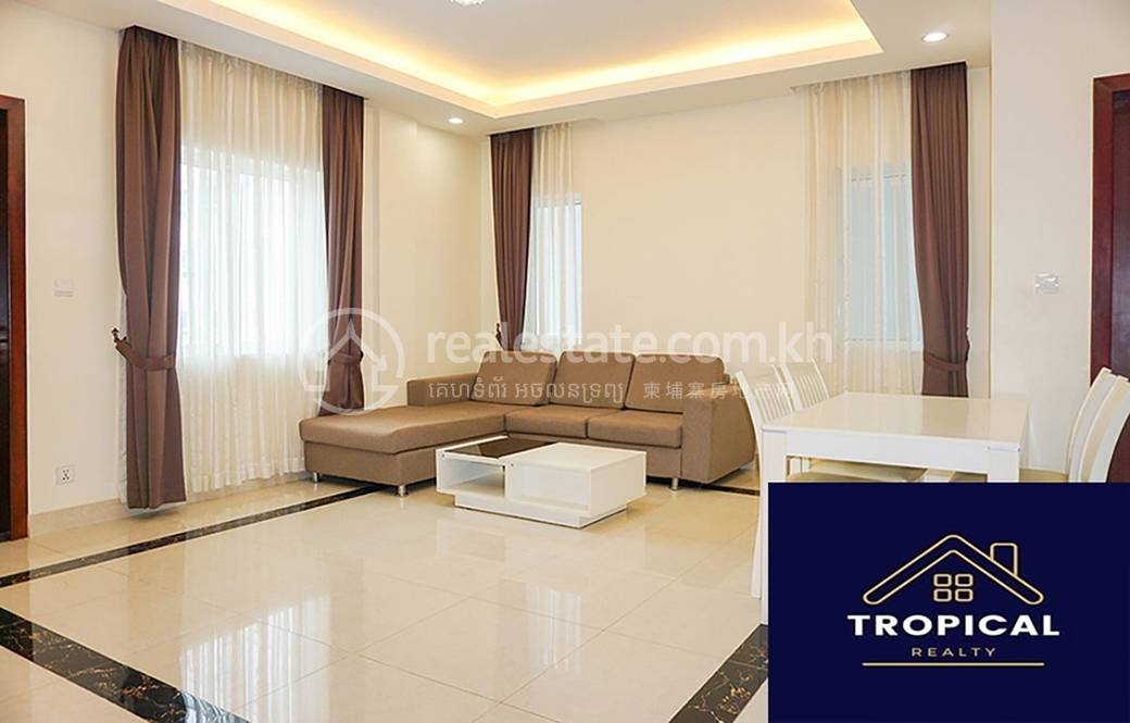 อพาร์ทเม้นท์ สำหรับเช่า พื้นที่ใช้สอย 70 ตร.ม. ใน Chamkarmon