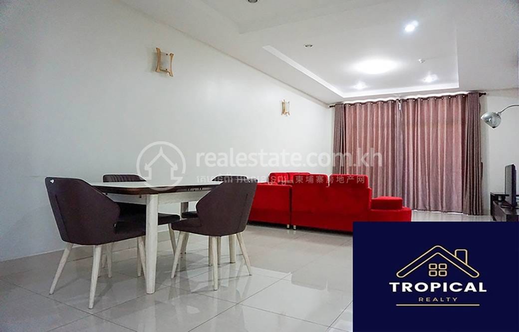 110 sqm Living Size Apartment For Rent in Chamkarmon