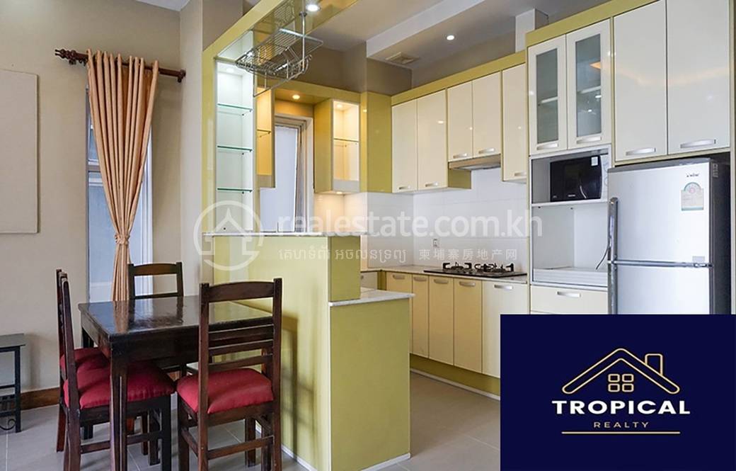 អាផាតមិន សំរាប់ជួល នៅChamkarmon តម្លៃ $750