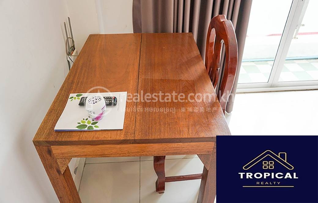 អាផាតមិន សំរាប់ជួល ទំហំផ្ទះ 40 ម៉ែត្រការ៉េ នៅChamkarmon
