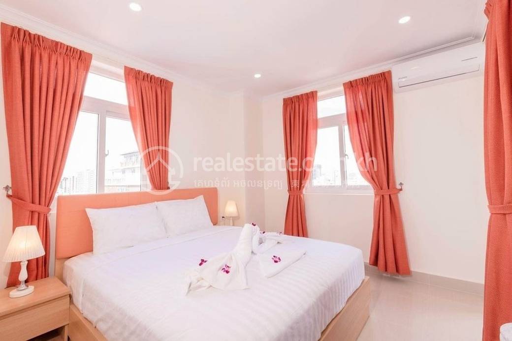 Boeng Keng Kang Apartmán se službami K pronájmu in BKK 2 Boeng Keng Kang $450