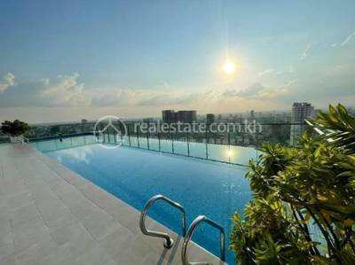 Apartment For Rent in Tonle Bassac, Chamkarmon, Phnom Penh