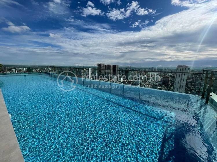 Flat For Rent in Tonle Bassac, Chamkarmon, Phnom Penh