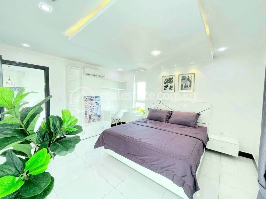 Апартаменты с Обслуживанием Для Аренды in Boeng Keng Kang $650