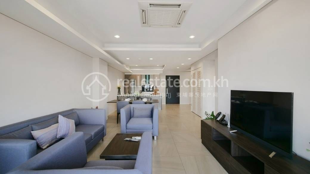TK Royal One Service Condominium | Condo For Rent in Boeung Kak 1, Toul Kork, Phnom Penh