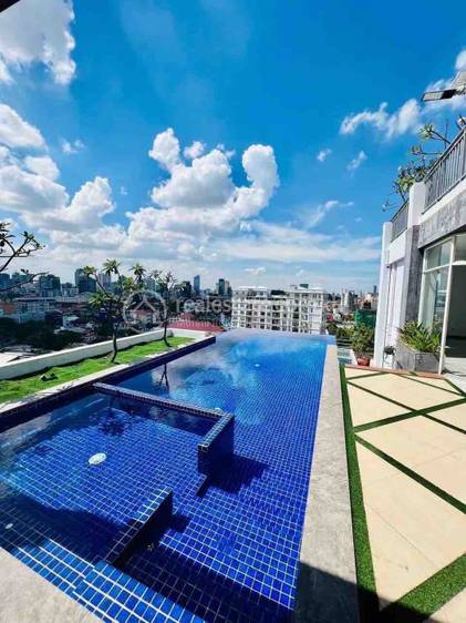 Flat For Rent in Tonle Bassac, Chamkarmon, Phnom Penh