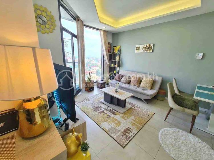 Flat For Rent in Tonle Bassac, Chamkarmon, Phnom Penh