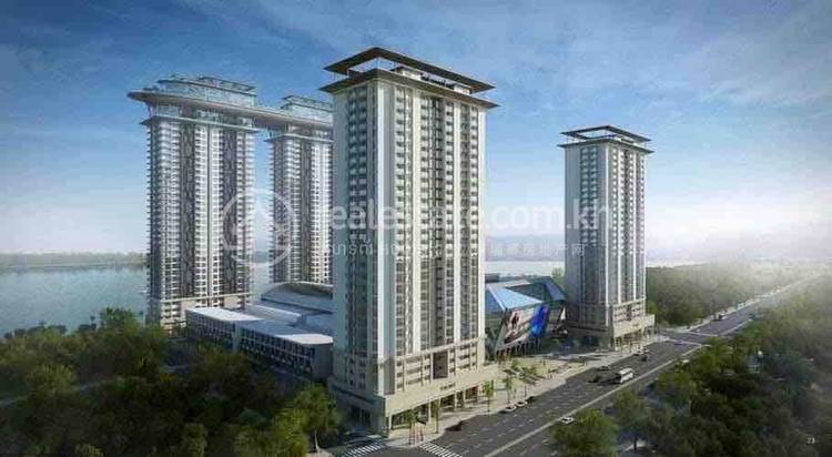 Flat For Rent in Tonle Bassac, Chamkarmon, Phnom Penh